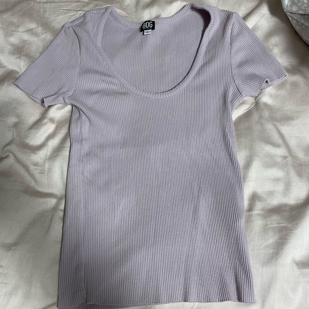 light purple tshirt